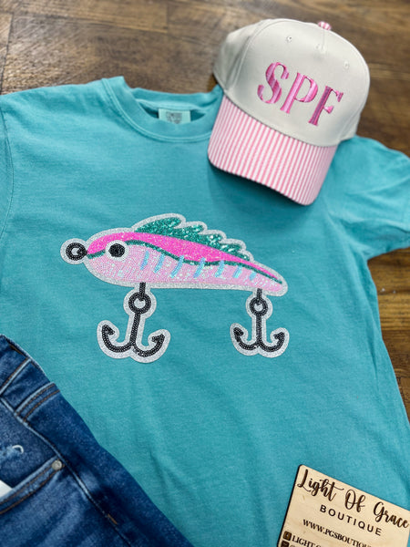 Fish Lure Patch Tee