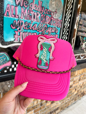 Watermelon Energy Trucker Hat