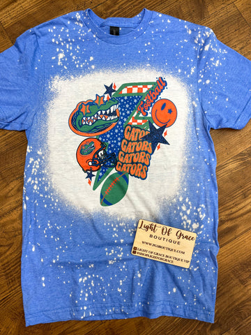 Retro Gators Bleached Tee