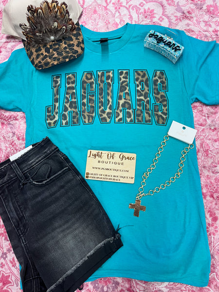Teal Jaguars Tee
