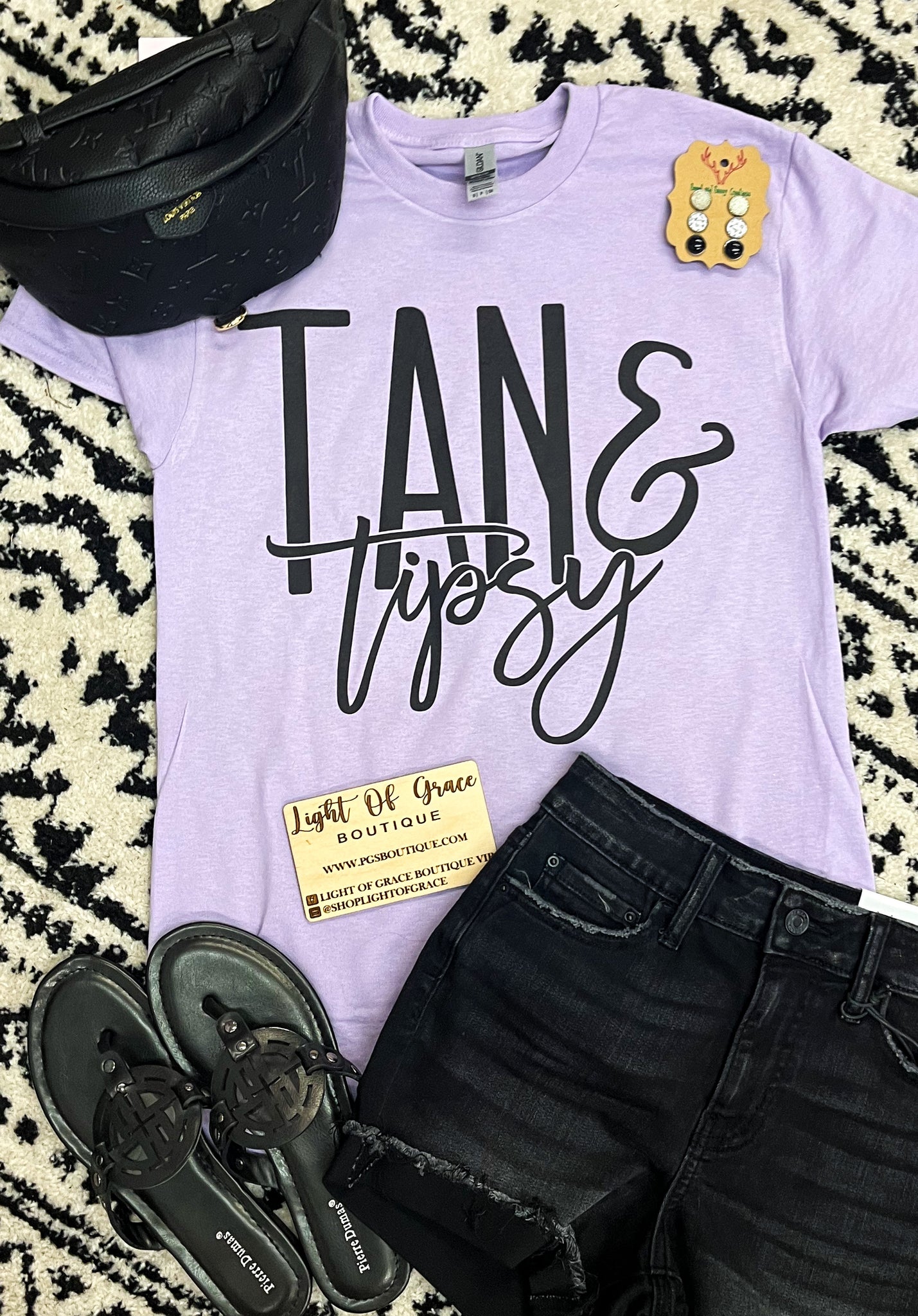 Tan & Tipsy Tee