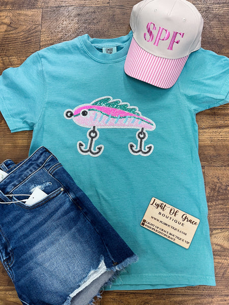 Fish Lure Patch Tee