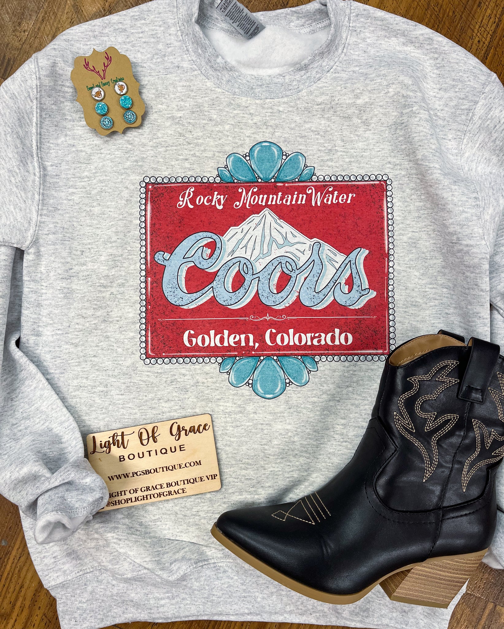 Rocky Mountain Concho Sweatshirt