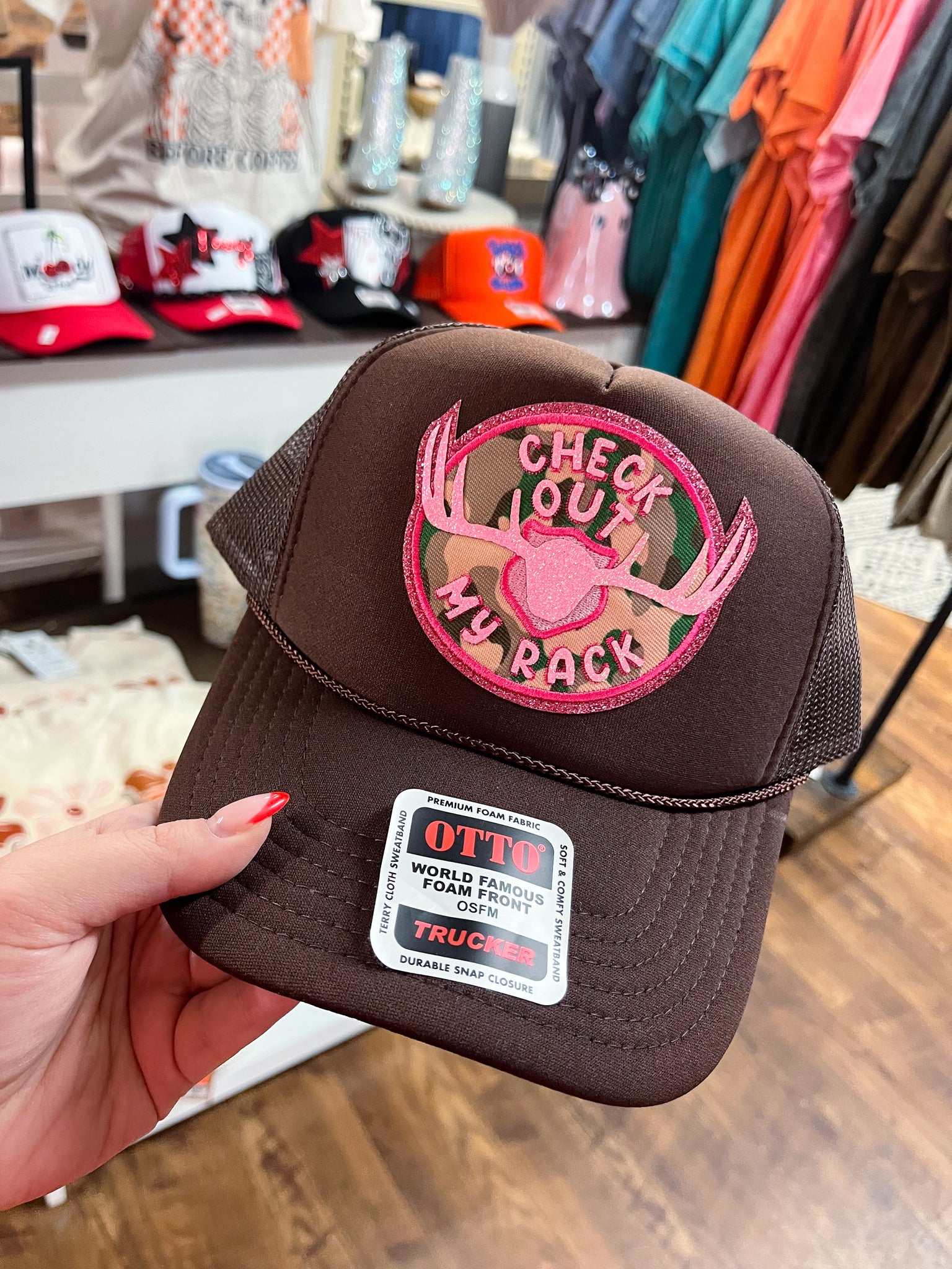 Check Out My Rack Trucker Hat