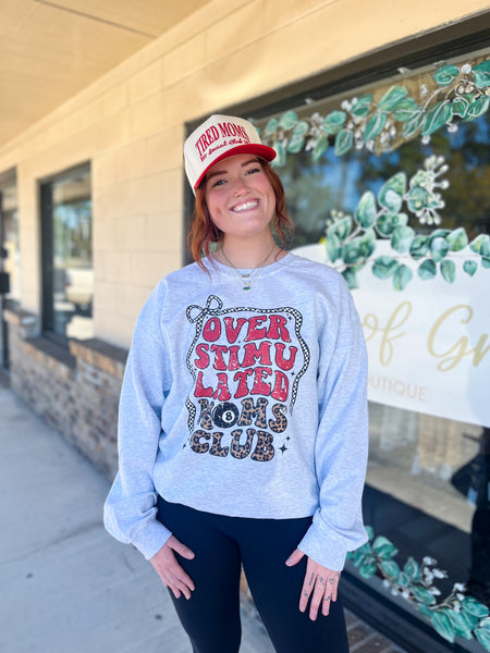 Overstimulated Moms Club Sweatshirt