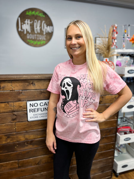 No You Hang Up Color Blast Tee