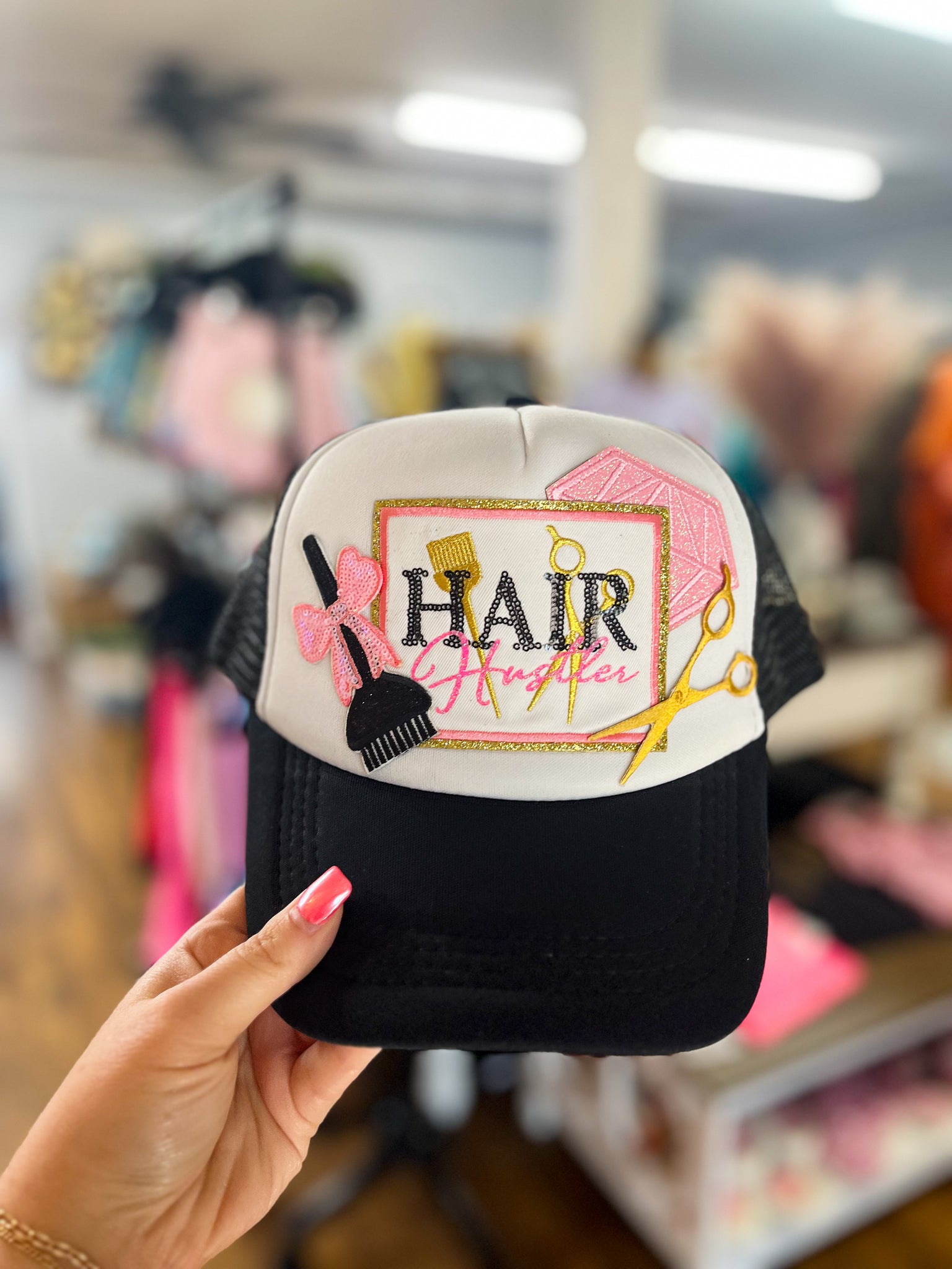 Hair Hustler Trucker Hat
