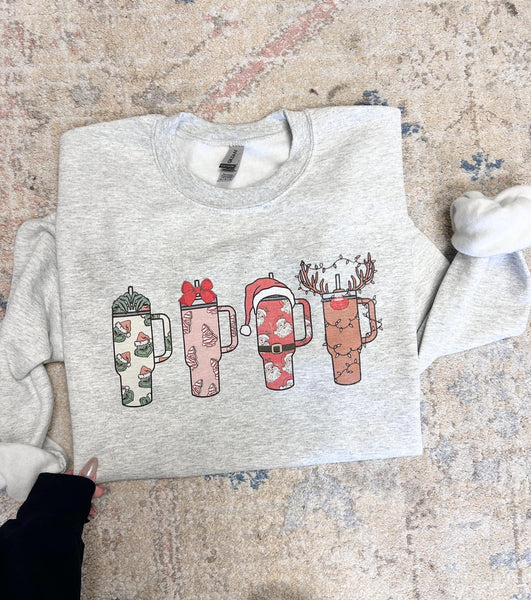 Christmas Cups Sweatshirt