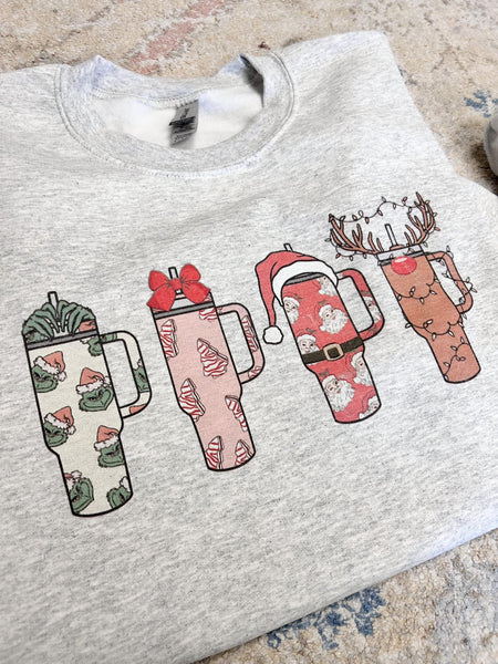 Christmas Cups Sweatshirt