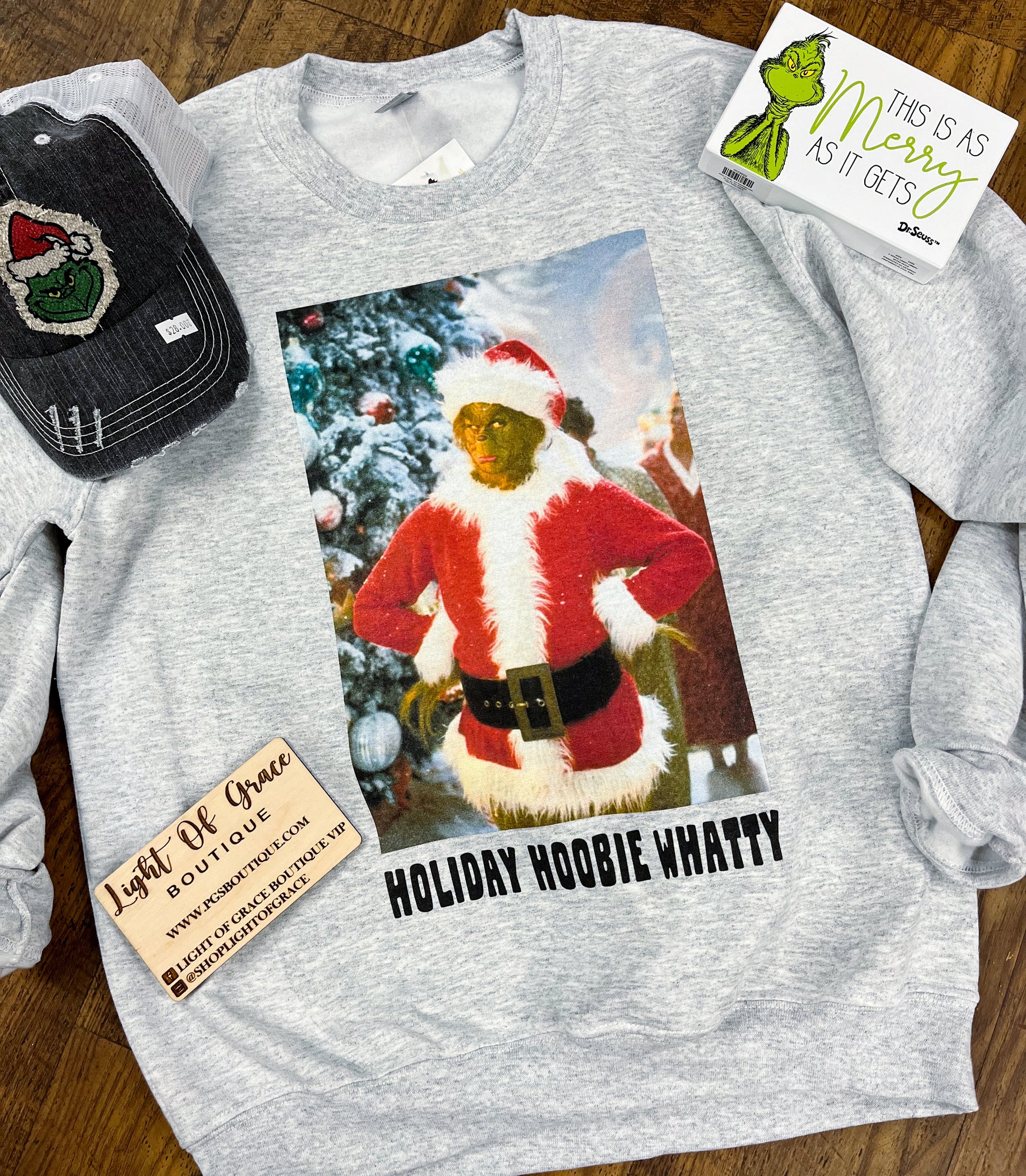 Holiday Hoobie Whatty Sweatshirt