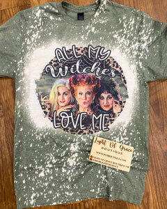 All My Witches Bleached Tee