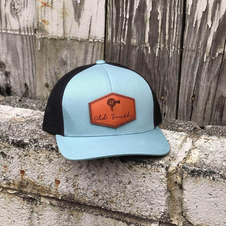 Windmill Leather Patch Cap