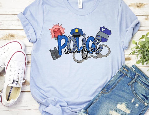 Police Wife Tee