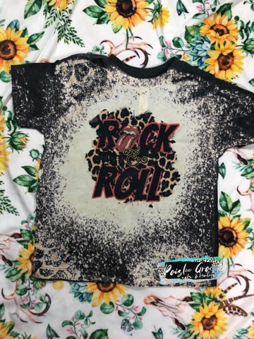 KIDS Rock & Roll Bleached Tee