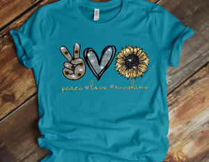 Peace Love Sunshine Tee