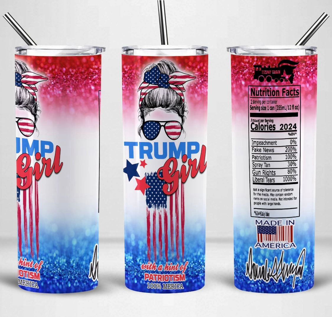 Trump Girl Tumbler