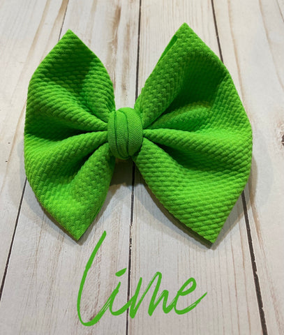 Lime Bow