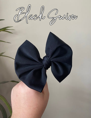 Black Swim Bow