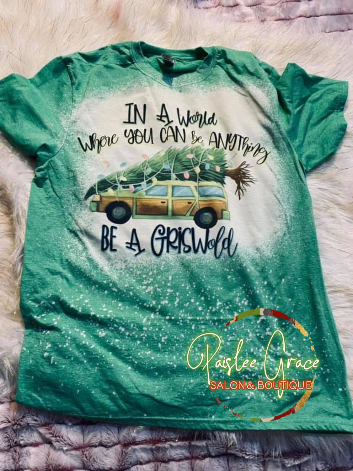 Be A Griswold Bleached Tee