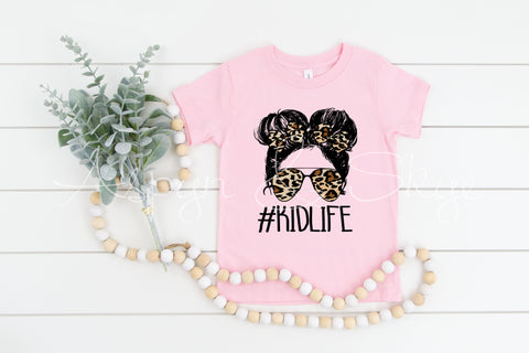 Leopard Kid Life Tee