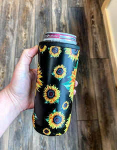 Sunflower Can Cooler