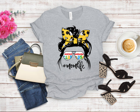 Mouse Mom Life Tee