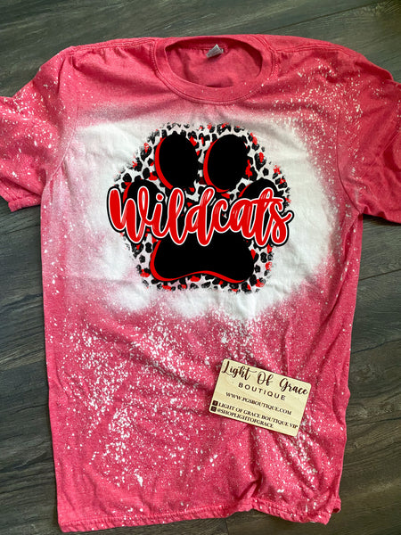 Wildcats Bleached Tee