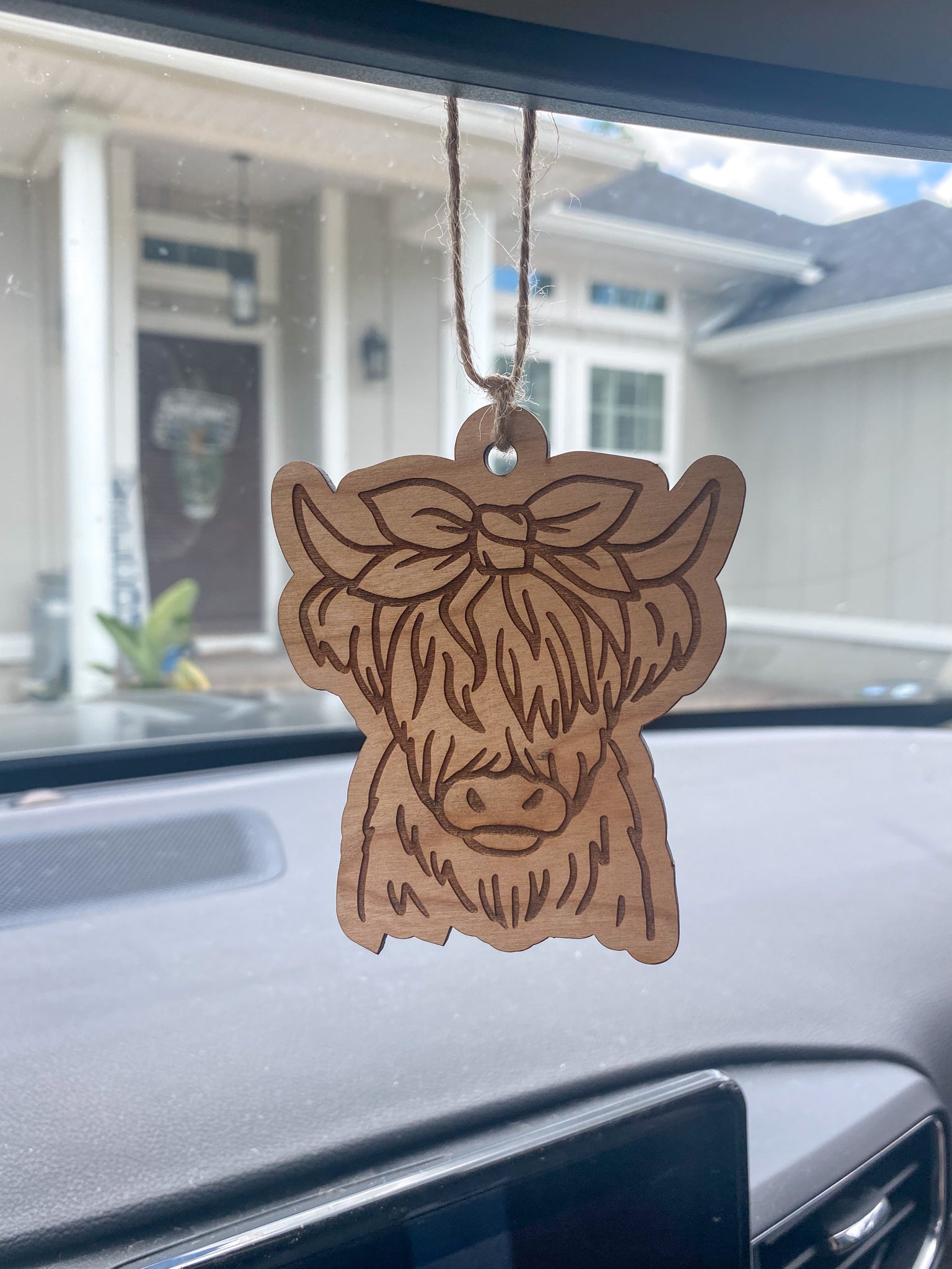 Highland Car Charm