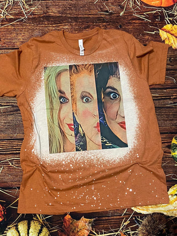 Hocus Ladies Bleached Tee