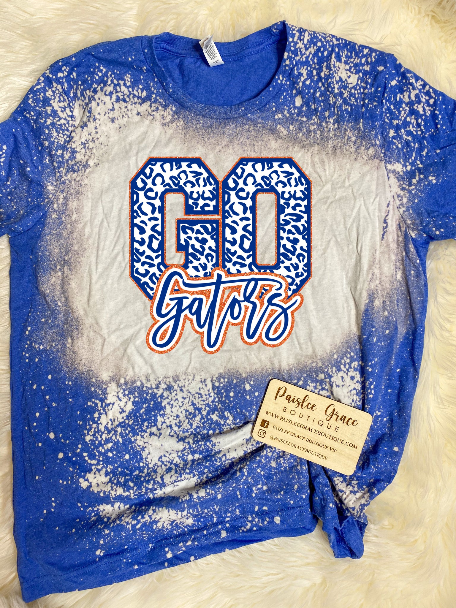 Go Gators Bleached Tee