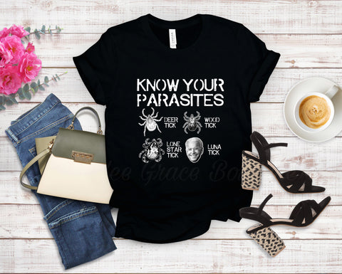 Know Your Parasites Tee