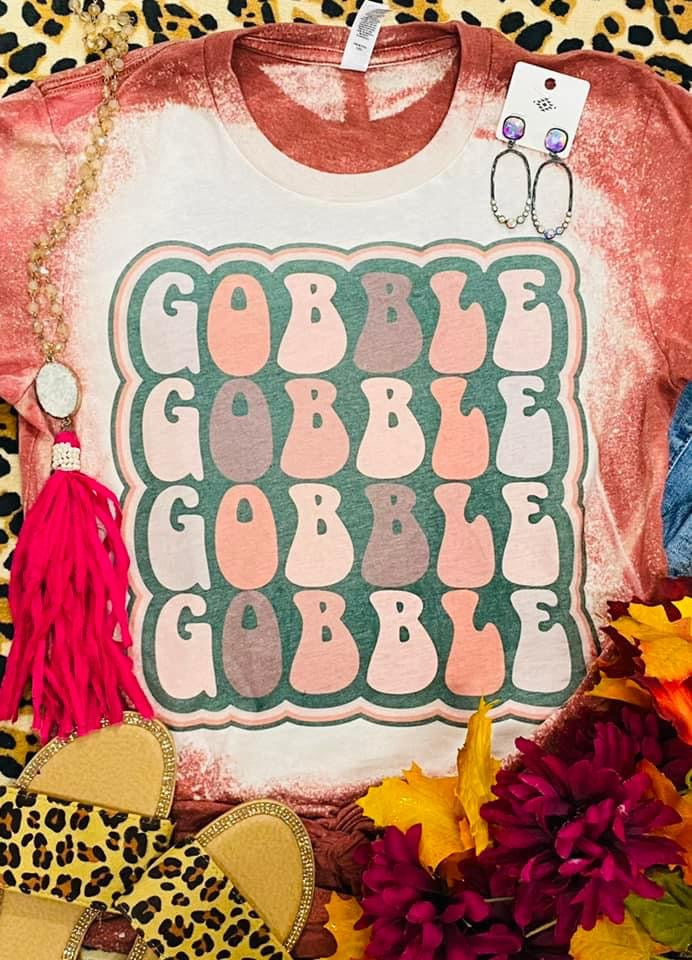 Gobble Bleached Tee