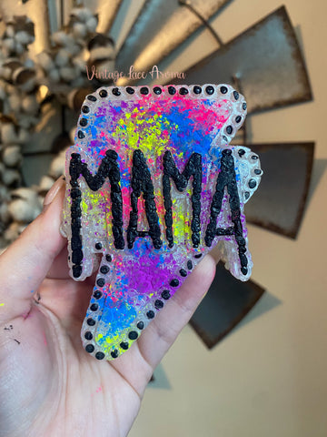 Mama Bolt Splatter Car Freshie