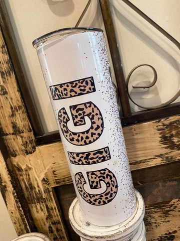 Gigi Leopard Tumbler