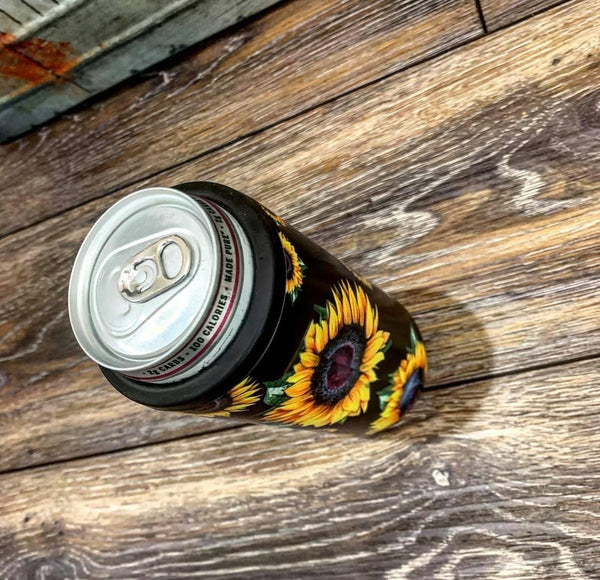 Sunflower Can Cooler