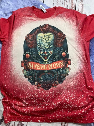 Dancing Clown Bleached Tee