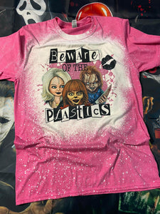 Beware of The Plastics Bleached Tee