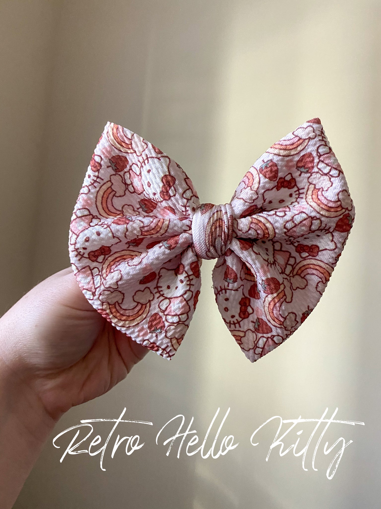 Retro Hello Kitty Bow