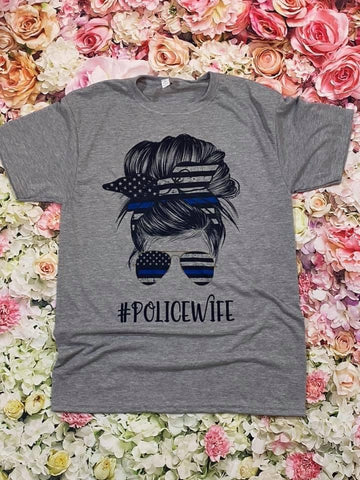 Police Wife Tee