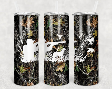 Duck Hunting Skinny Tumbler