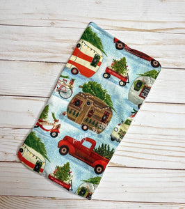 Vintage Camper Burp Cloth