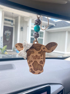 Mama Cow Car Charm