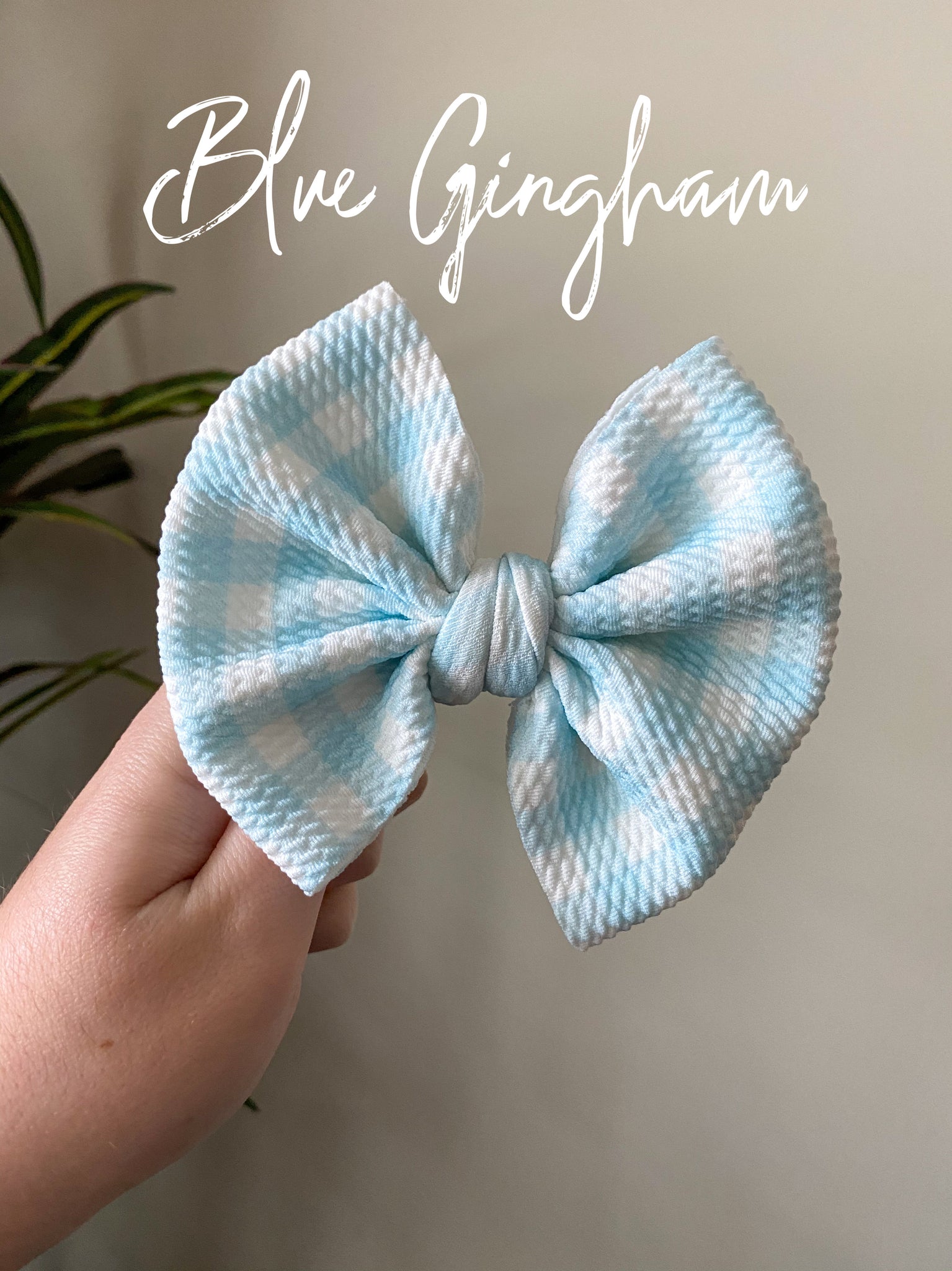 Blue Gingham