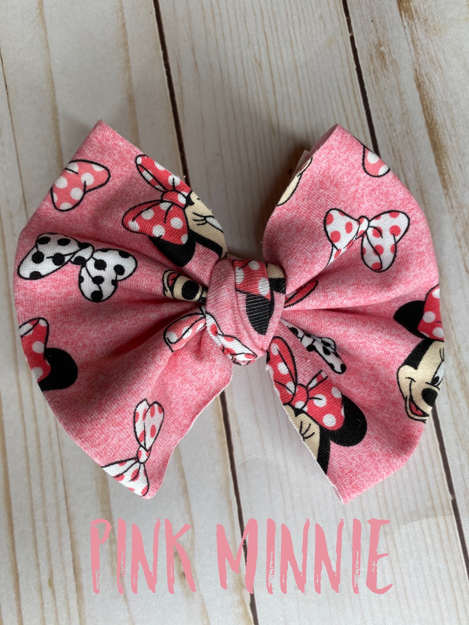 Pink Mouse Bow