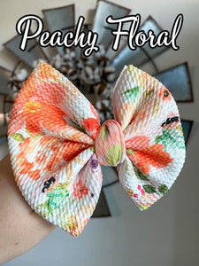 Peachy Floral