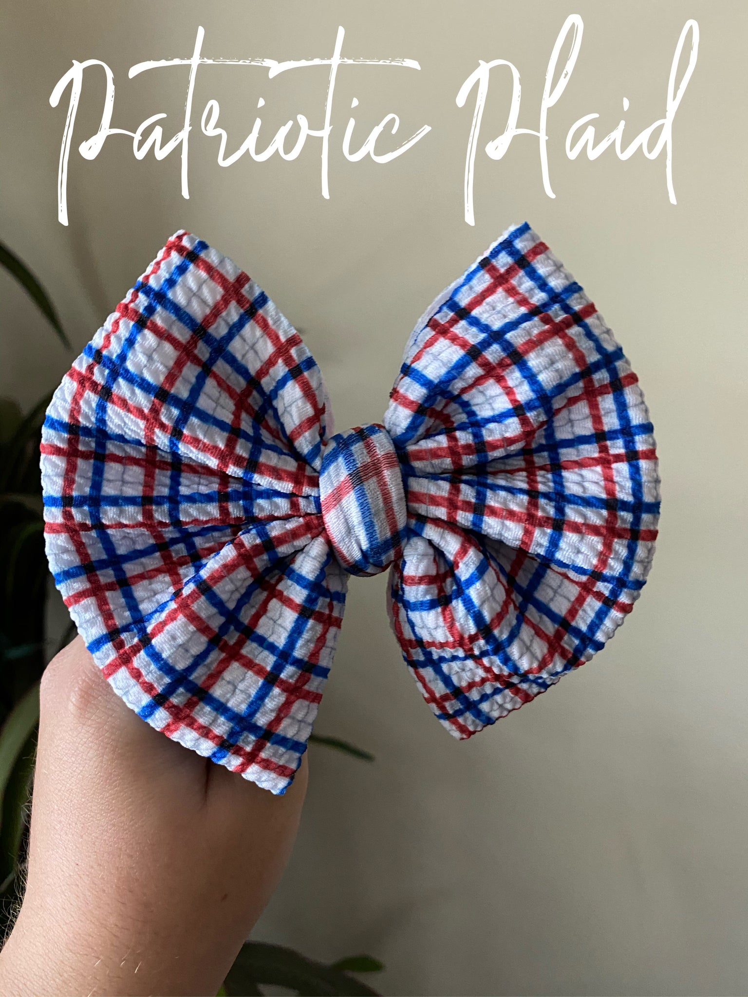 Patriotic Plaid