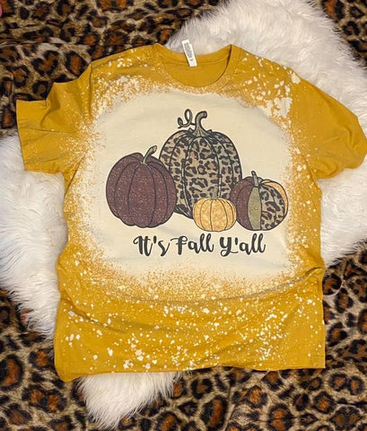 It’s Fall Yall Bleached Tee