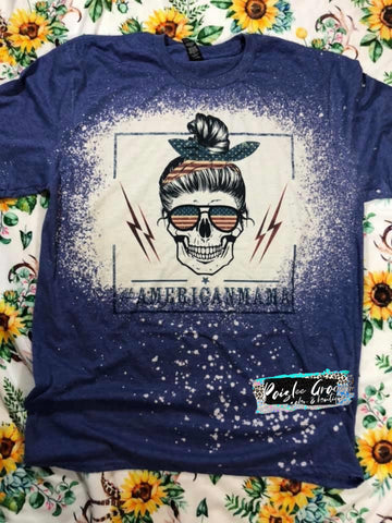 American Mama Bleached Tee