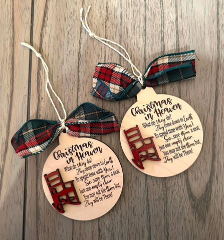 Christmas in Heaven Ornaments