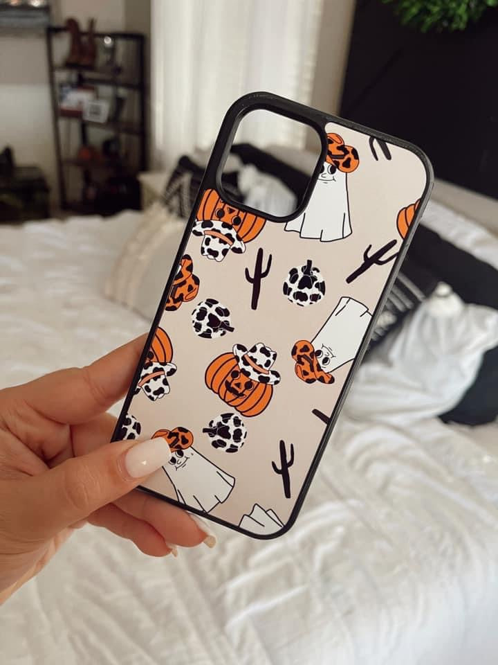 Pumpkin Ghost Phone Case